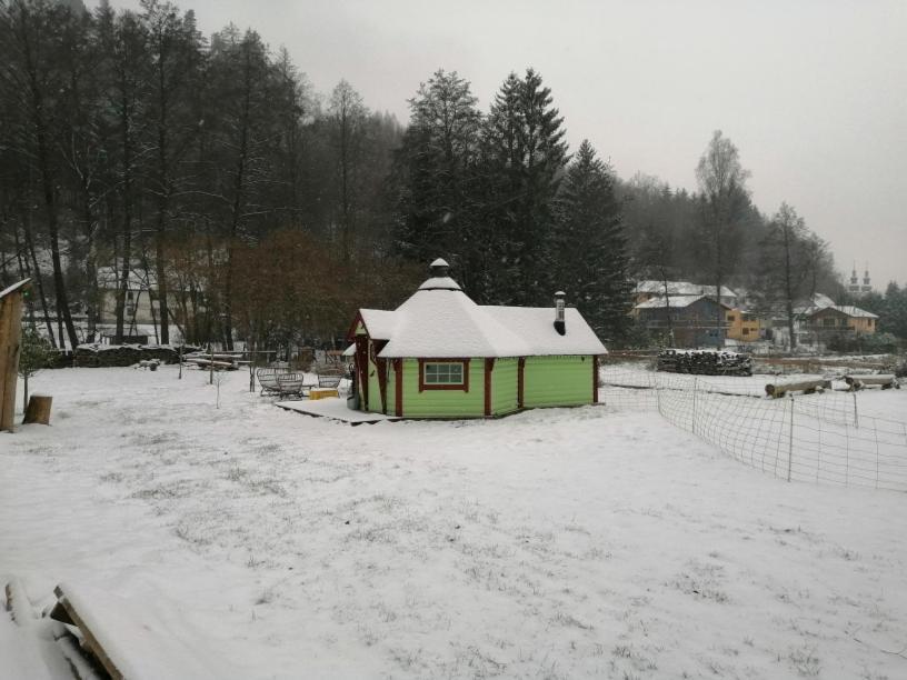 La Gambas Des Bois Villa Saint-Quirin Exteriör bild