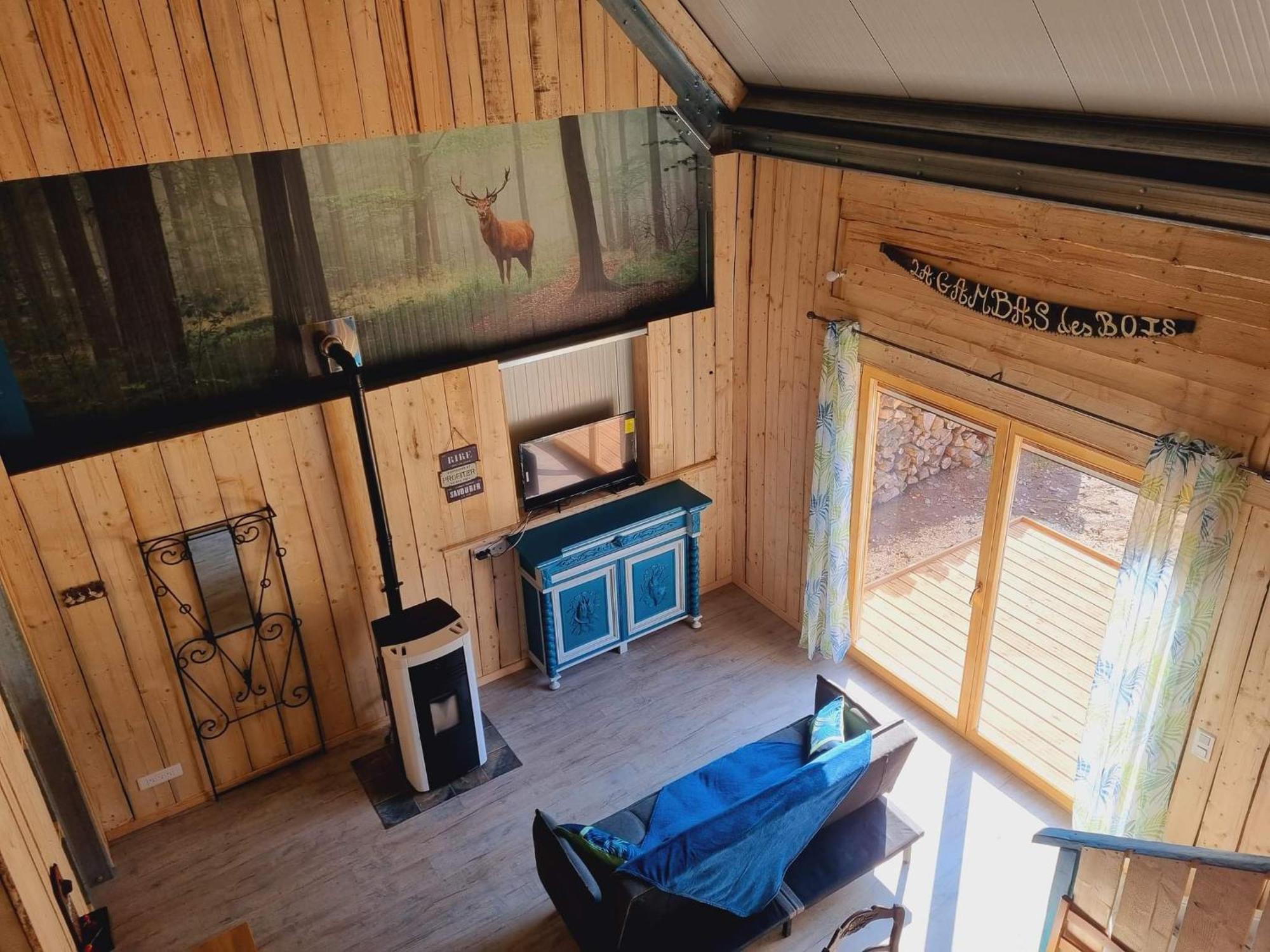La Gambas Des Bois Villa Saint-Quirin Exteriör bild