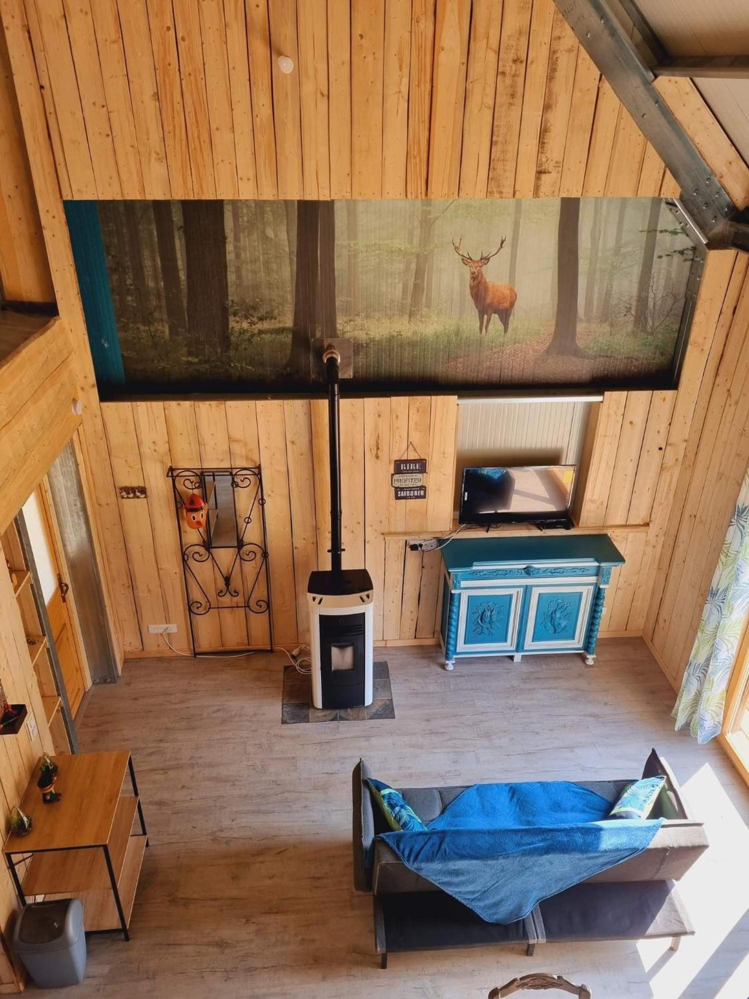 La Gambas Des Bois Villa Saint-Quirin Exteriör bild